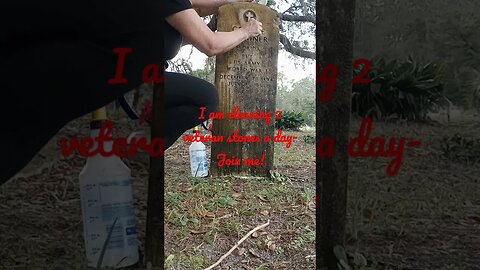 #taphophile #blackveteran #stonecleaning #militarygrave #abandonedcemrtery #abandonedblackcemetery