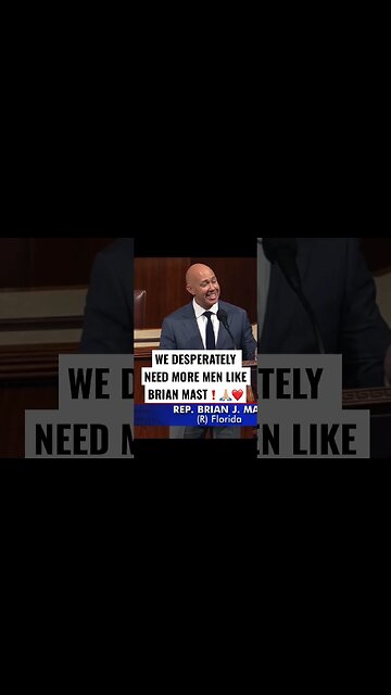 We DESPERATELY Need More Men Like BRIAN MAST‼️ #shorts #shortsfeed #shortsvideo