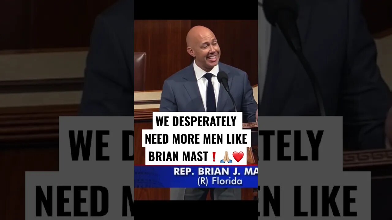 We DESPERATELY Need More Men Like BRIAN MAST‼️ #shorts #shortsfeed #shortsvideo