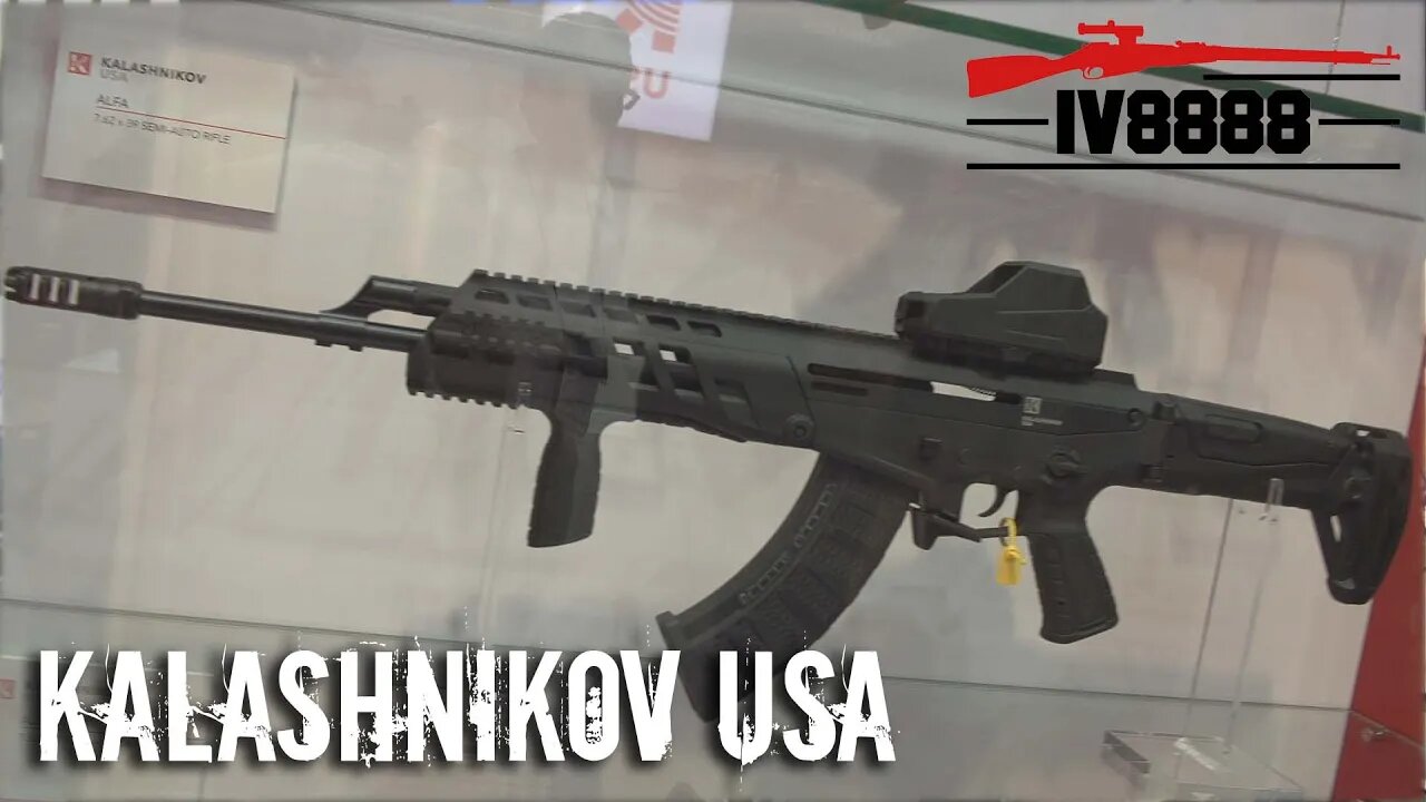 SHOT Show 2016: New Kalashnikov USA KR-9 and ALFA