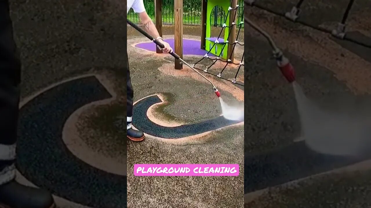 Playground cleaning is good for the soul ✌🏻