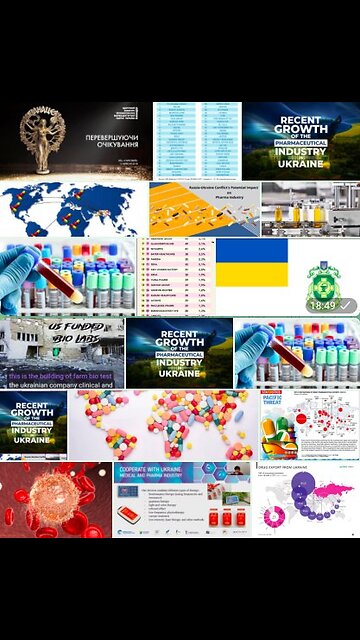 ☣️BIO WARFARE ☣️ - BIOLABS ARE FUNDED AND OPERATED BY THE ENTIRE PHARMA INDUSTRY in UKRAINE