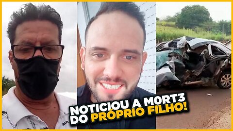 JORNALISTA DESCOBRE A MORTE DO PRIPRIO FILHO AO VIVO | React Podcast Pro