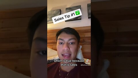 Sales Tip #1