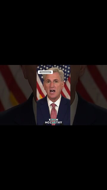 Kevin McCarthy, This Is Not Sustainable