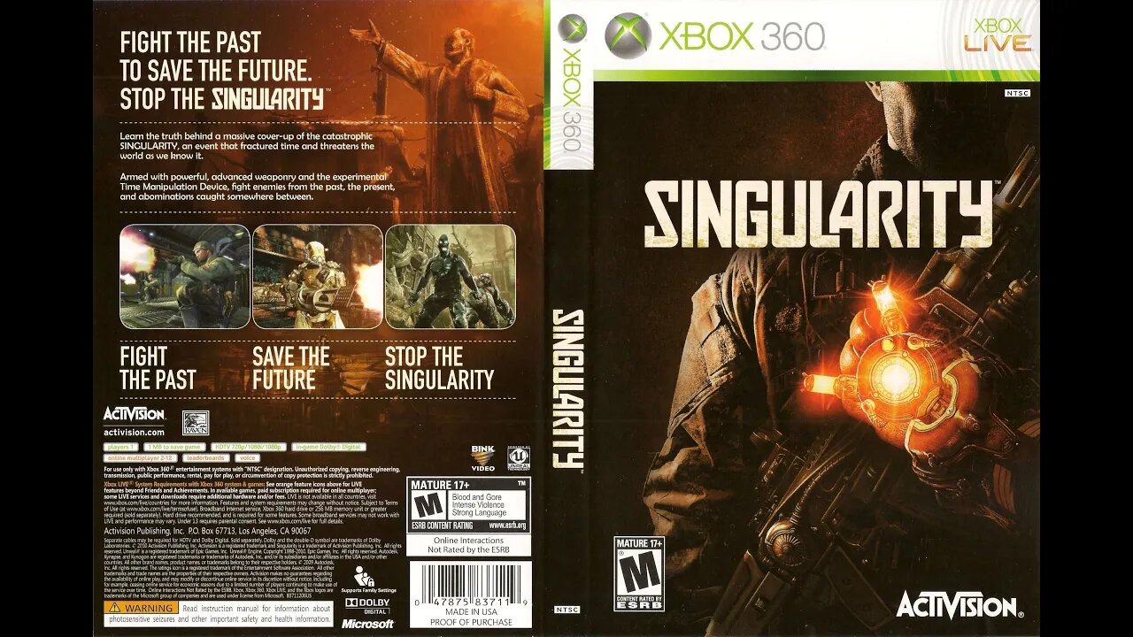 Singularity - Parte 3 - Direto do XBOX 360