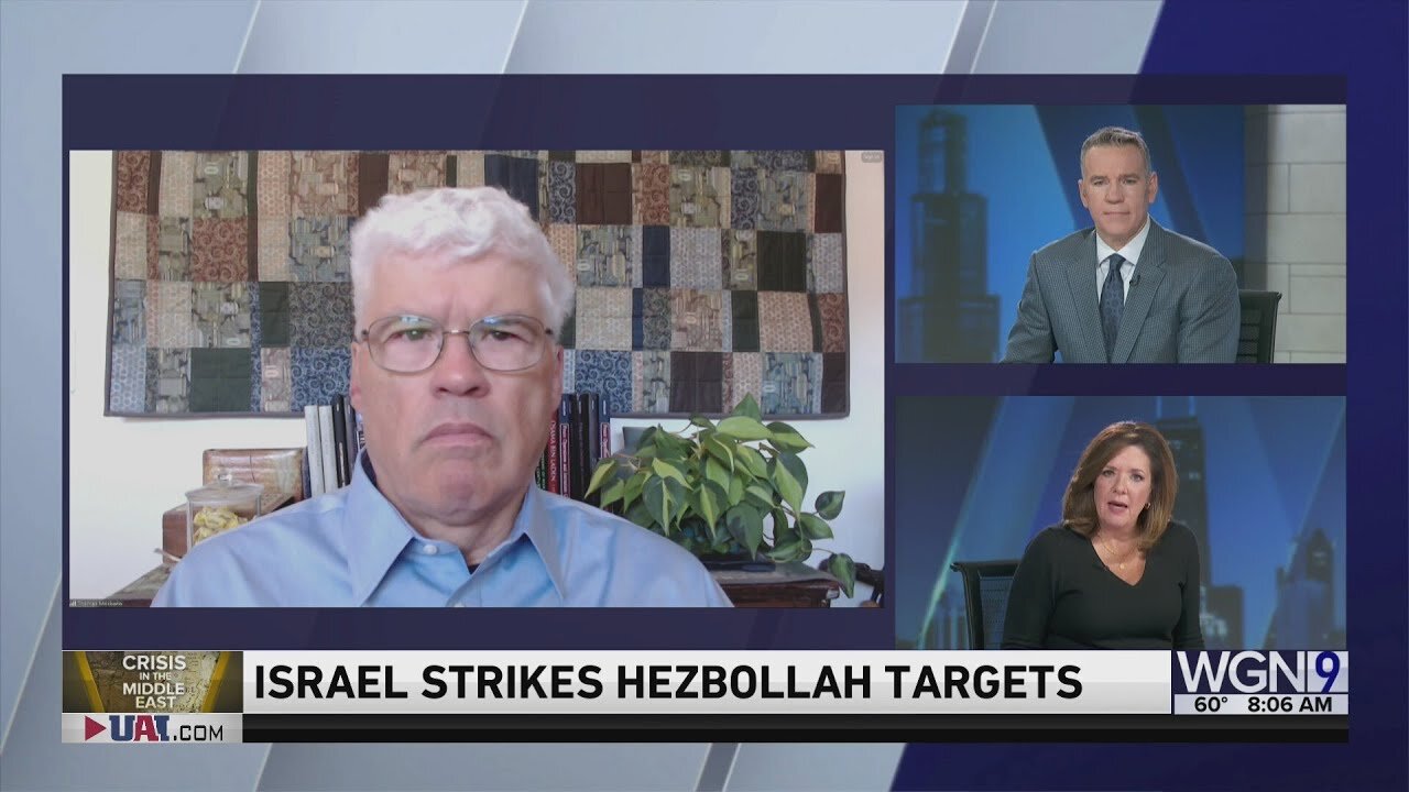 Terrorism Analyst Tom Mockaitis Discusses Israeli Strikes on Hezbollah Targets