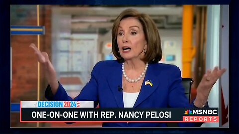 MSNBC calls out Pelosi on Trump vs Biden Job numbers and she loses it her reaction is priceless