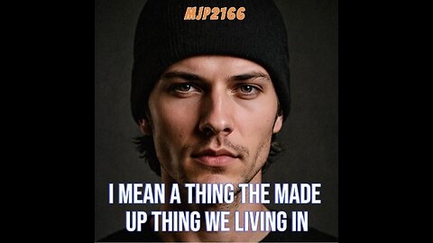 I mean a thing the made up thing we living in. XXL #mjp21666