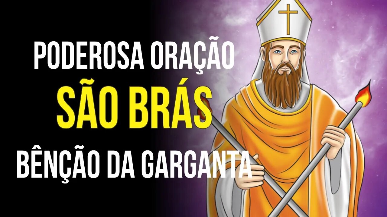 PODEROSA ORAÇÃO A SÃO BRÁS PARA CURA DA GARGANTA