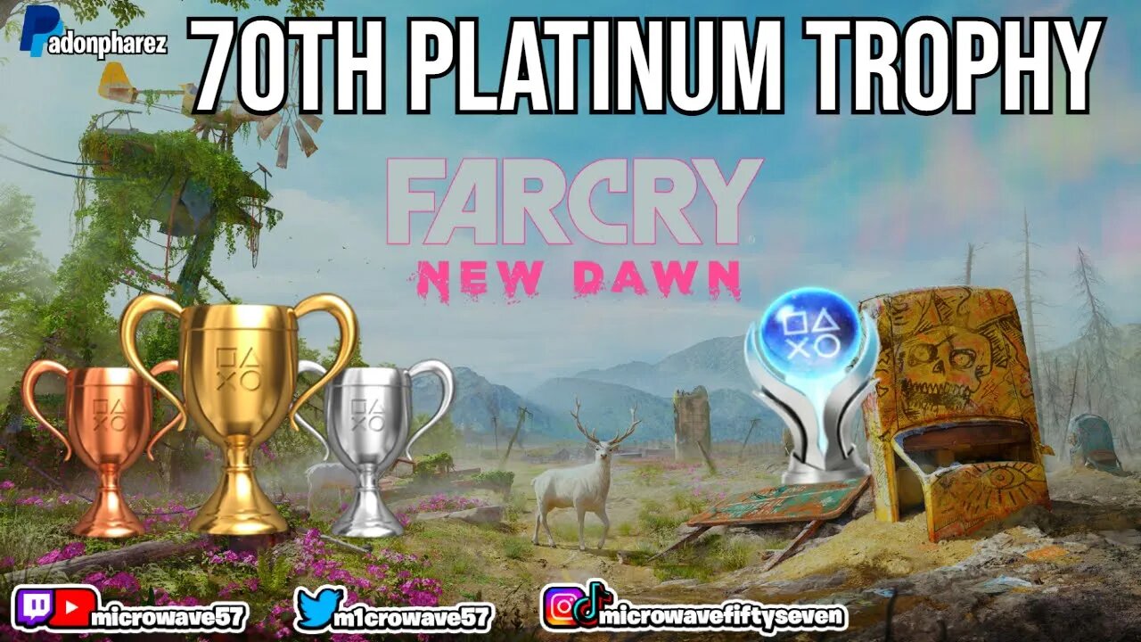 Unlocked my 70th Platinum Trophy (Conqueror Platinum Trophy) - Far Cry New Dawn