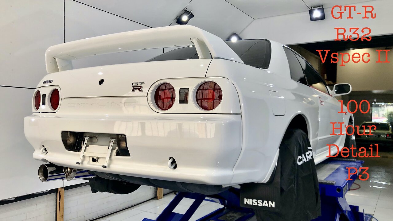 100hrs Detailing A Nissan Skyline R32 Vspec II | Part 3