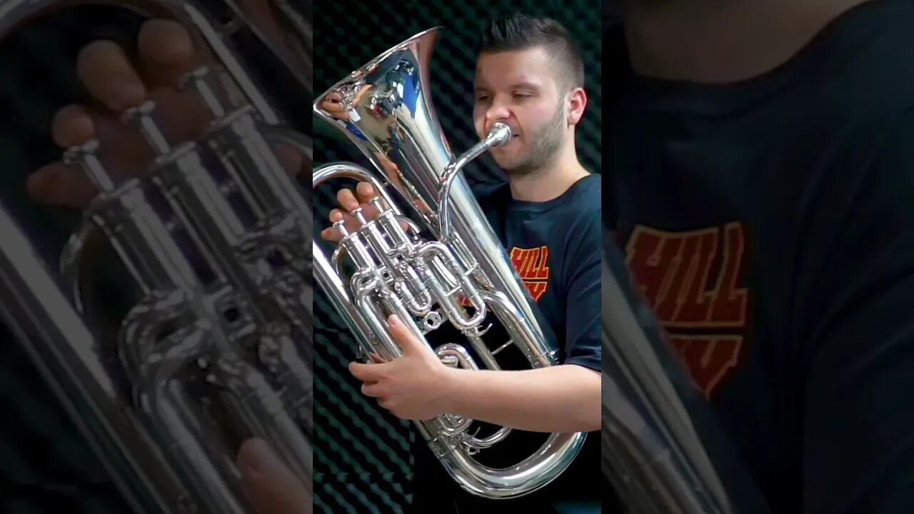 Front VS Back of Articulation #simple #practice #educational #singletongue #technique #euphonium