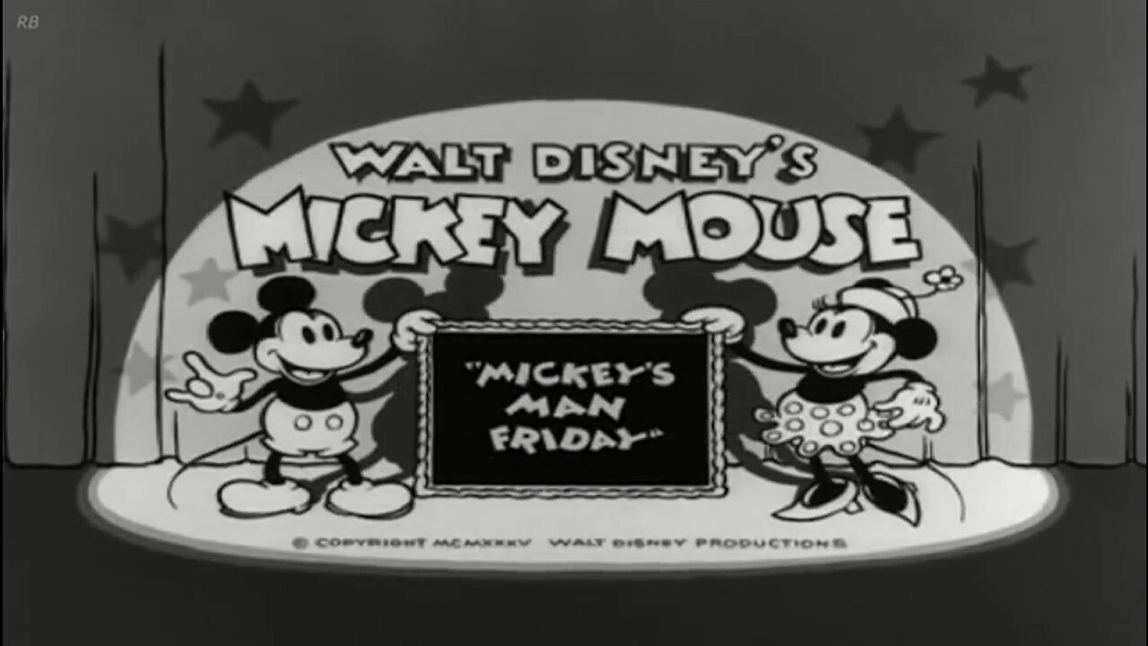 Mickey Mouse - Mickey's Man Friday - 1935