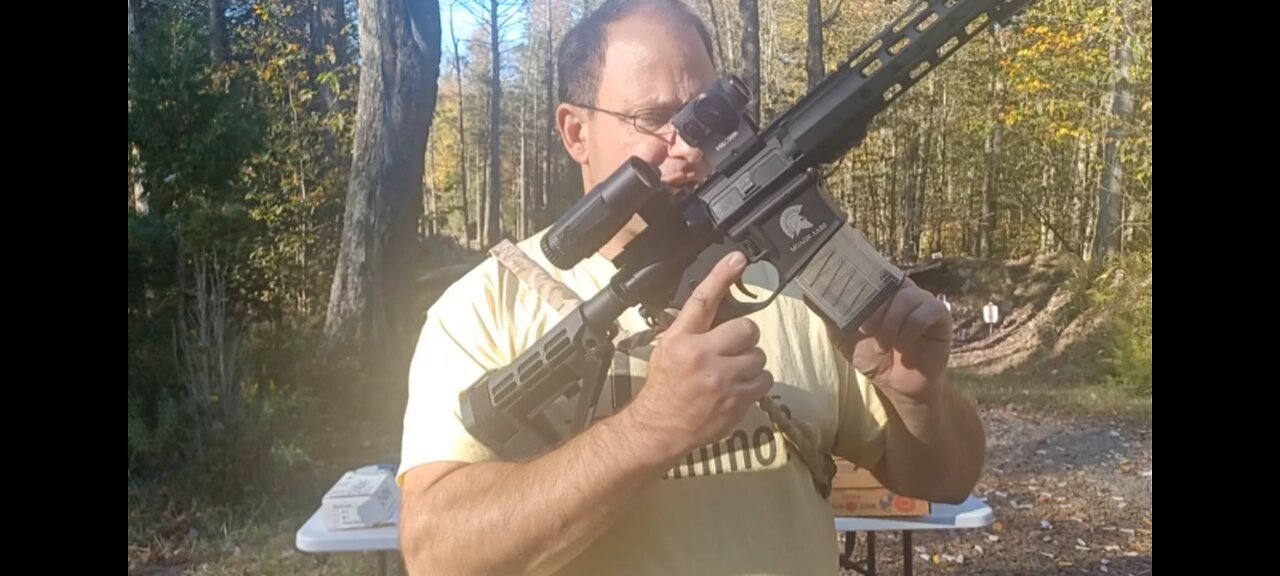 10.5 inch Palmetto AR-15 ... 1.4 moa at 200 yds