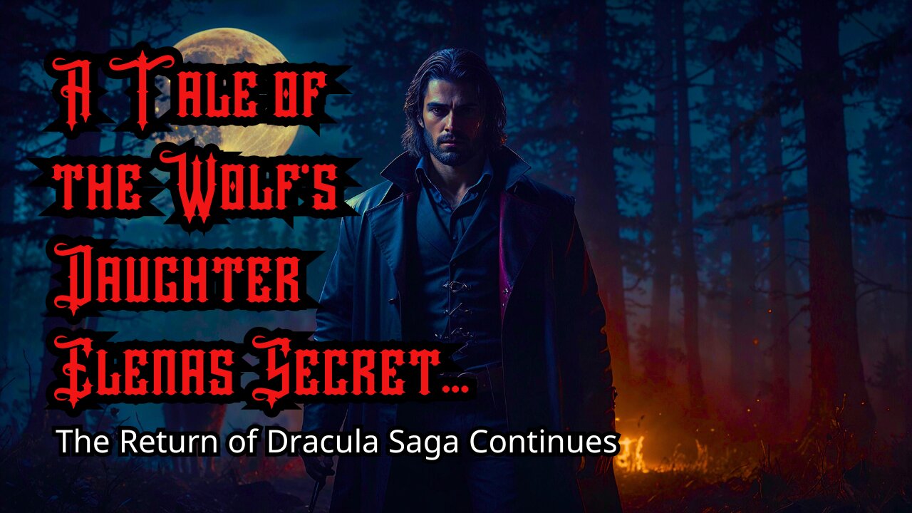 🌕 Elena's Secret: A Tale of the Wolf's Daughter | The Return of Dracula Saga Continues 🐺🧛