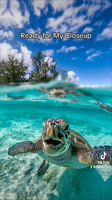 Closeup Photos of Turtles