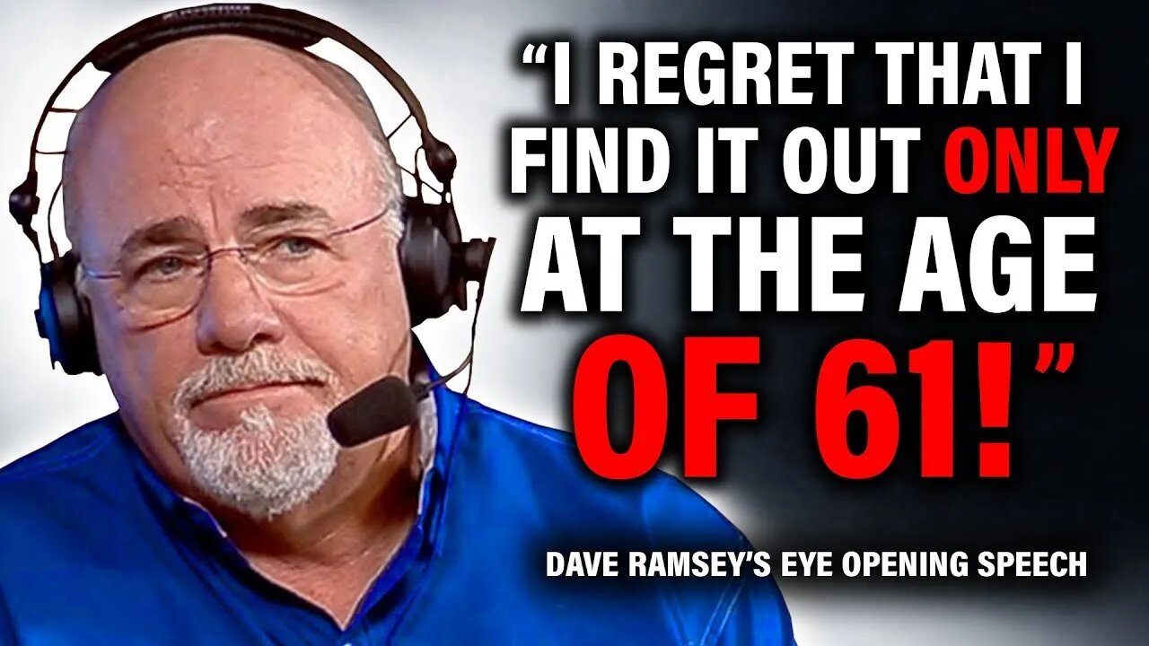 Dave Ramsey's Life Advice Will Leave You SPEECHLESS | This Will Change Your LIFE! (MUST WATCH)