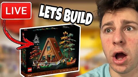 Lego A-Frame Cabin #live