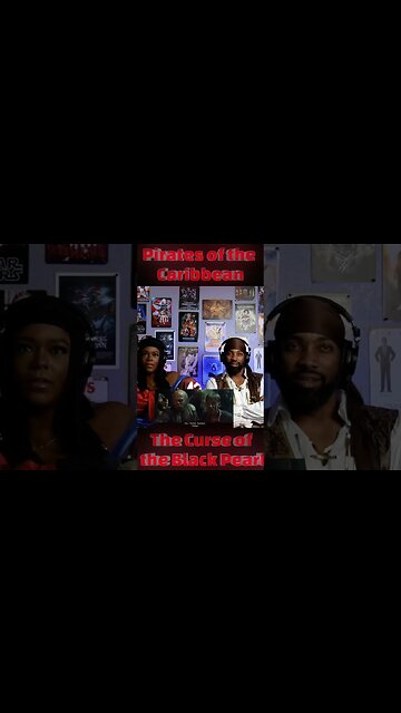 Now Showing! Pirates of the Caribbean: The Curse of The Black Pearl #shorts #asiaandbj | Asia and BJ