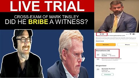 Alex Murdaugh Trial (Day 15) Live With Lawyers- Cross of Tinsley