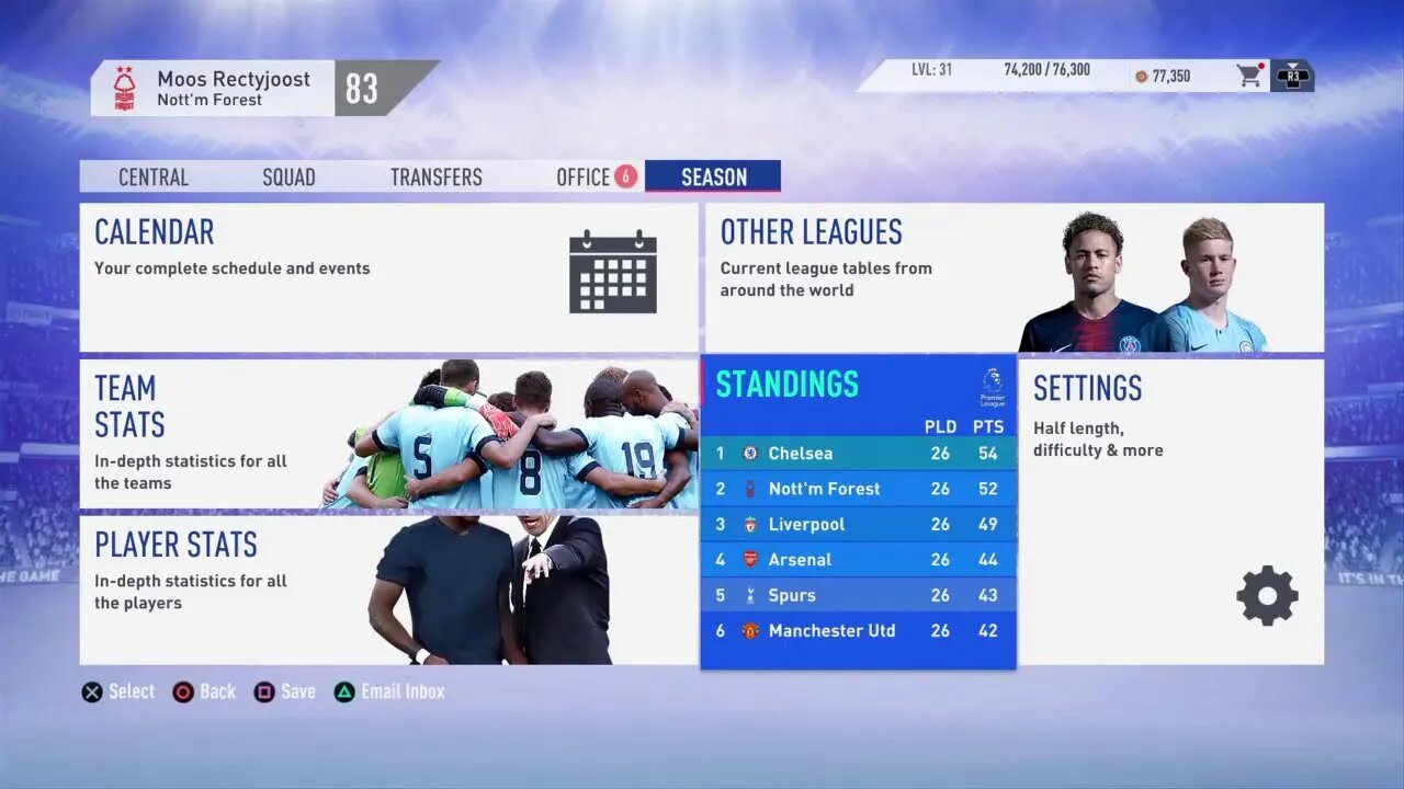 Nottingham Forest S:5 2022-2023 EPL Match 27 @ Man City (15-7-4)