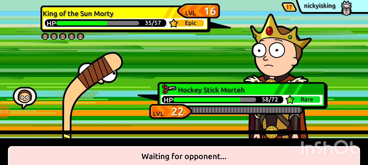 time |Pocket mortys