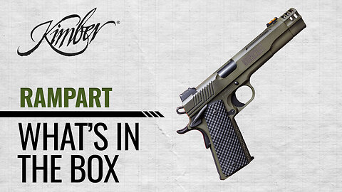 Kimber Rampart 1911 45 ACP with Compensator | What's in the Box