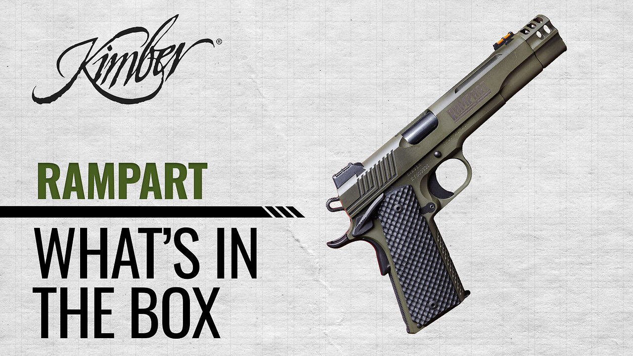 Kimber Rampart 1911 45 ACP with Compensator | What's in the Box