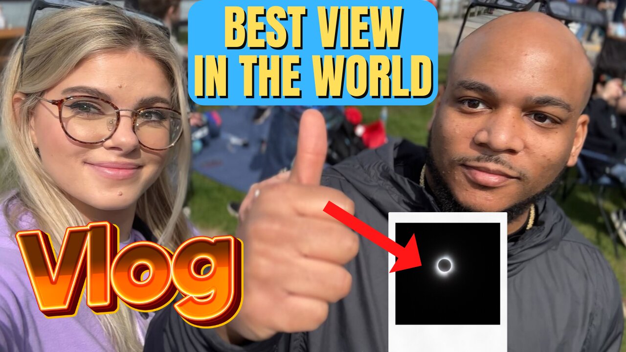 Solar Eclipse April 2024 TOTALITY Experience in Cleveland, Ohio! | Path of Totality Vlog