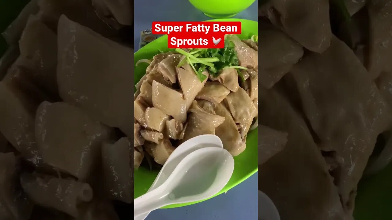One of the Malaysian Signature Dish Bean Sprout Chicken Super Tasty $6 USD