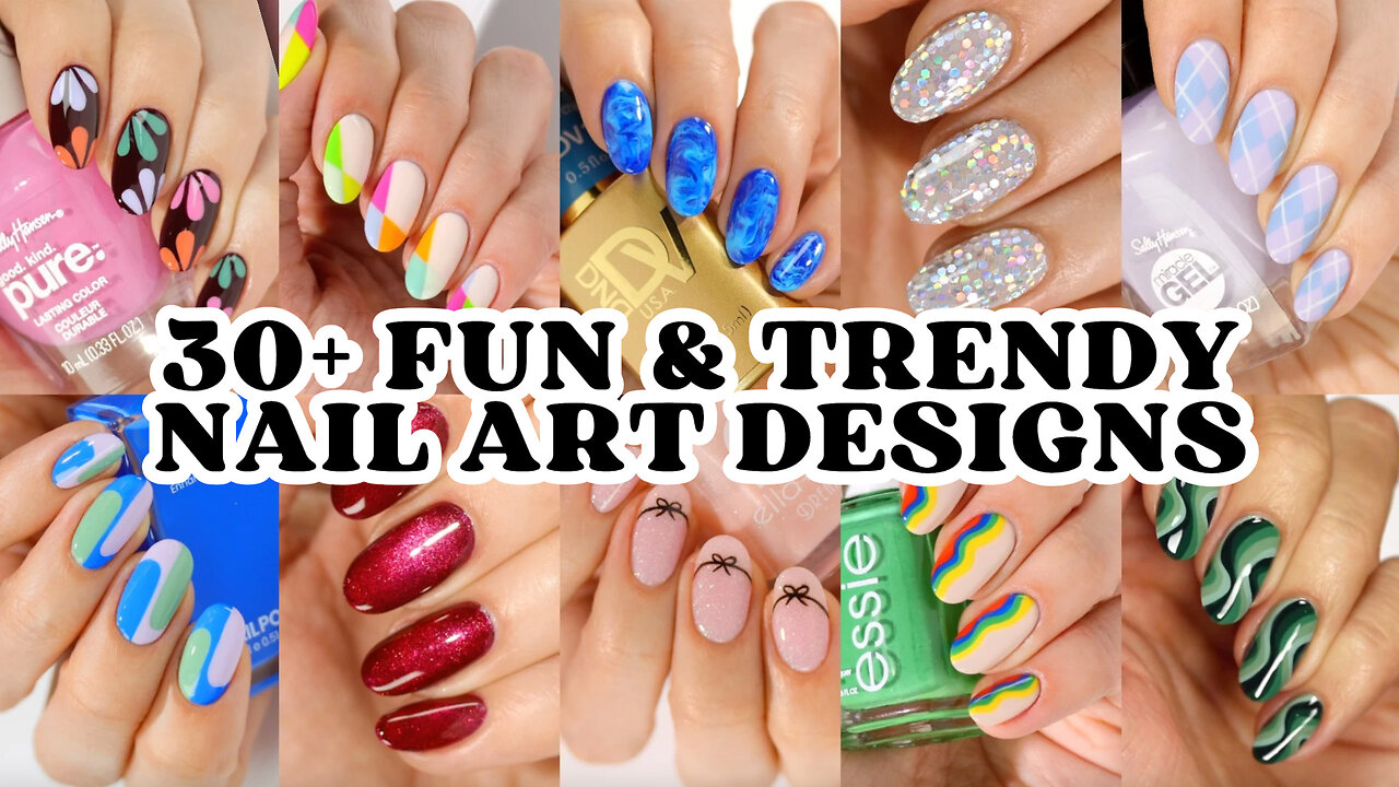 30+ Fun & Trendy Nail Art Designs | New Nail Art Compilation 2024