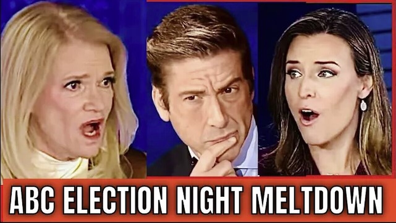 Watch ABC REACT and MELTDOWN as the 2024 Election Results unfold for Trump as President