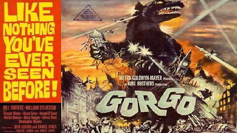 GORGO 1961 Giant Beast Loose in London - The UK cashes in on Godzilla FULL MOVIE HD & W/S