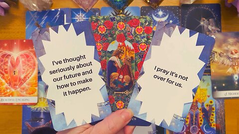 I PRAY YOU HAVEN'T GIVEN UP ON US & OUR LIFE TOGETHER 💙 (LOVE TAROT READING) 🌠