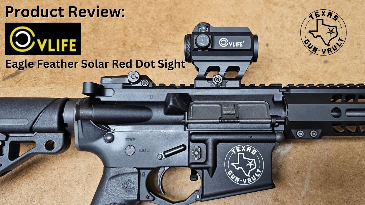 Product Review: CVLife Eagle Feather Solar Red Dot Optic