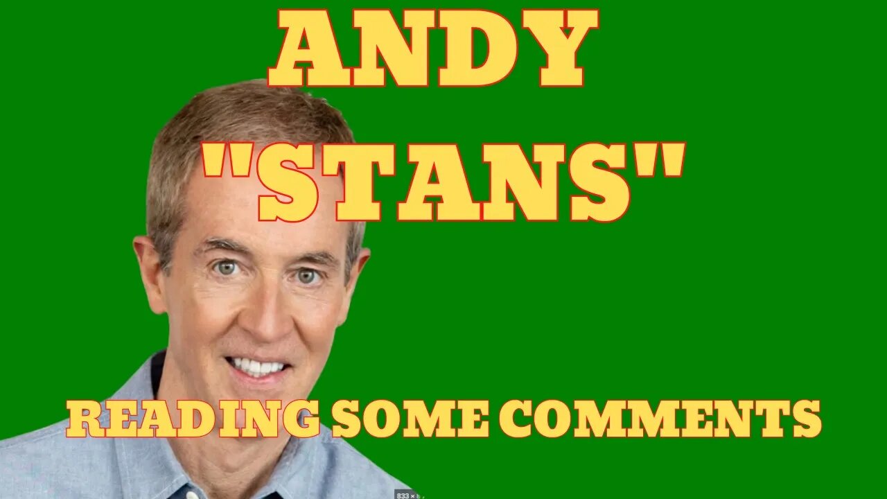 Reading some pro Andy comments