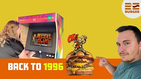 RE Burger & FREE ARCADE Games !!!