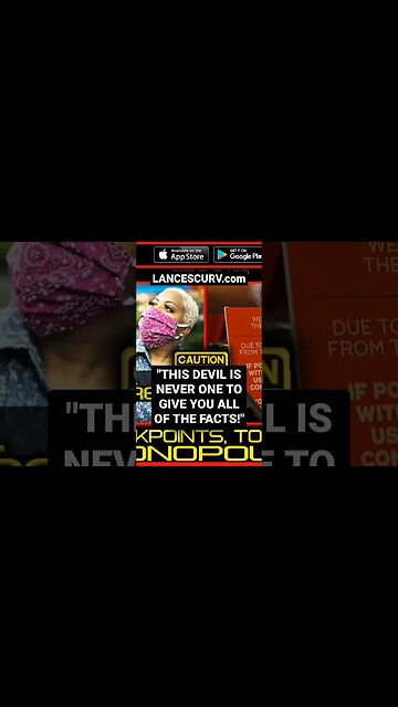 "THIS DEVIL IS NEVER ONE TO GIVE YOU ALL OF THE FACTS!" | @LanceScurv