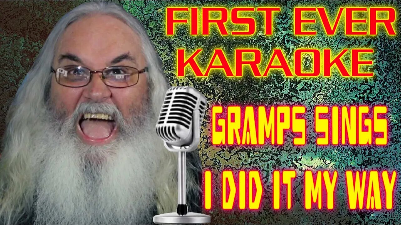 Rob K's Frank Sinatra Cover - "Singing I Did It My Way" Kareoke Time Reaction