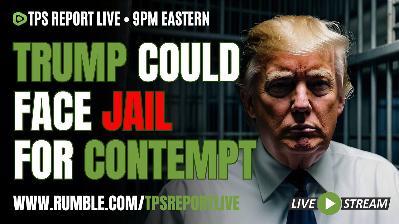 TRUMP FOUND IN CONTEMPT AGAIN COULD FACE JAIL • TITLE IX FIGHTS BEGIN • 9pm ET