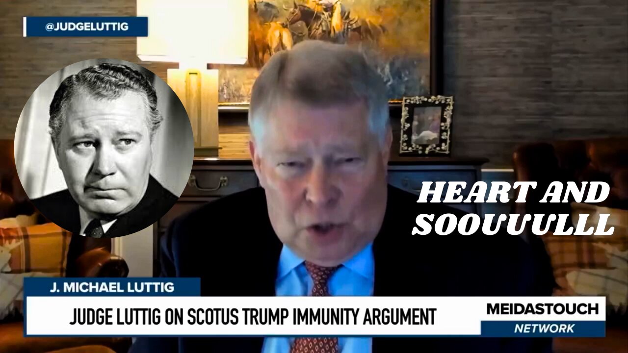 Loony Judge Luttig Claims Trump Threatens America's "Heart and SOOOUUUUUUULLL"