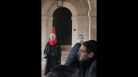 She knew her time was up #horseguardsparade