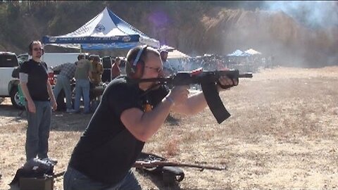 Machine Gun Shoot, Piedmont, AL Fall of 2011