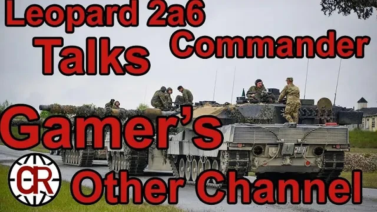 Polish/German Leopard 2 Tanks to Ukraine War - Leopard 2a6 Commander Talks