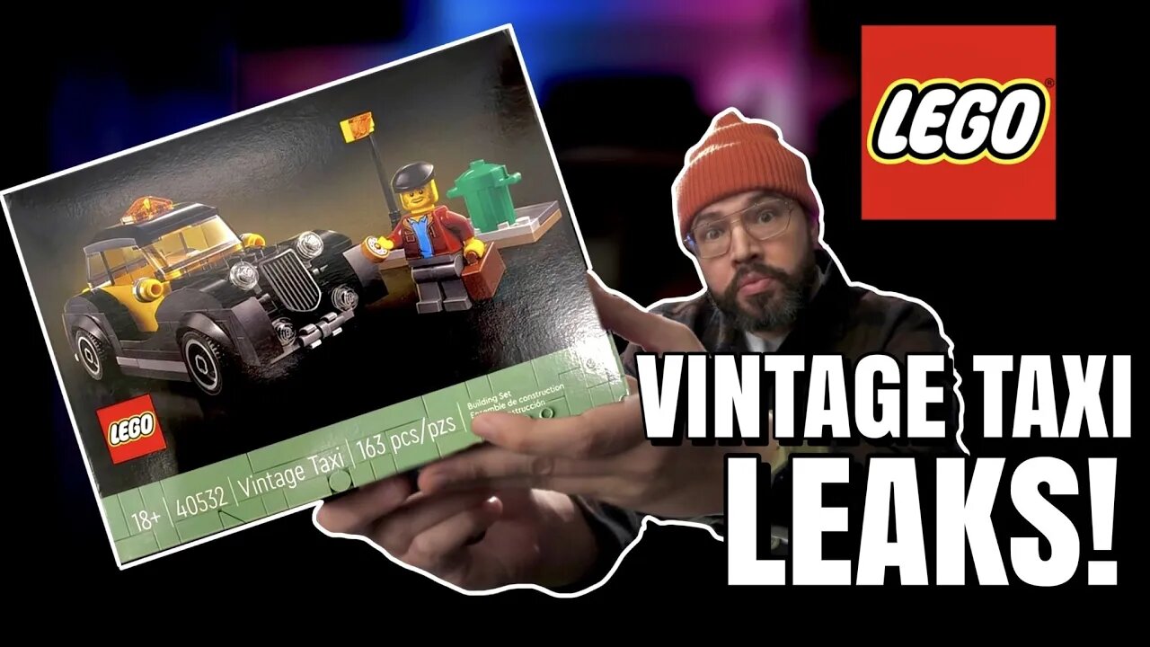 LEGO Vintage Taxi Modular 15th Anniversary 2022 GWP LEAKS!
