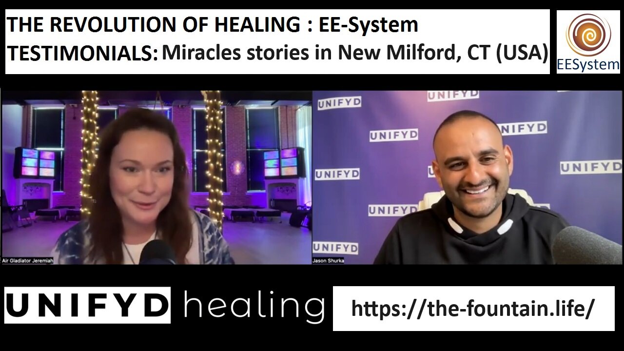 UNIFYD HEALING EESystem-TESTIMONIAL: Miracles stories in New Milford, CT (USA)