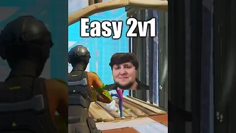 2v1s aren't even a challenge #shorts #fortniteshorts #gaming