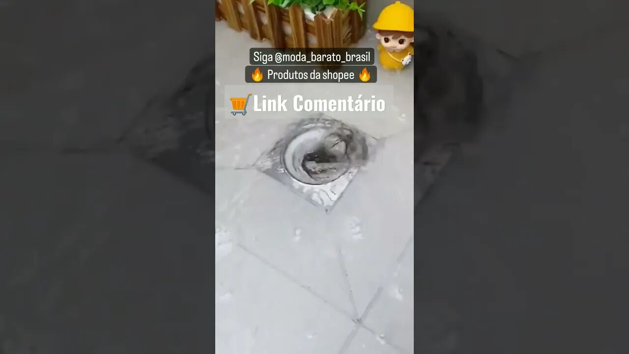 🛒 Tampa de rede Inox para pia e banheiro