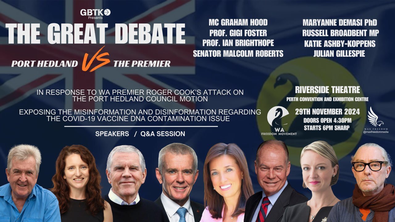 FULL: 📍 The Great Debate, Port Headland vs The Premier 💉 | Perth, WA
